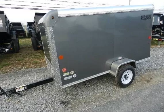 Car Mate 4 x 8.5 Enclosed Cargo Trailer Screwless 2 Car Mate 4 x 8.5 Enclosed Cargo Trailer Screwless - Image 2
