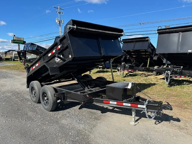 CAM Superline 6 x 10 Dump Trailer Ladder Ramps 1 CAM Superline 6 x 10 Dump Trailer Ladder Ramps