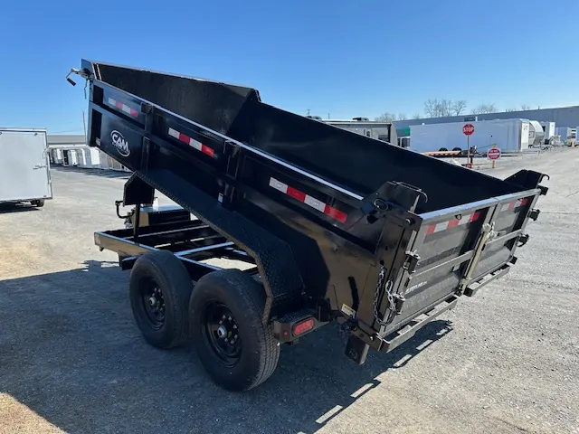 CAM Superline 7 x 12 HD Low Profile Dump Trailer Scissor Lift 2 CAM Superline 7 x 12 HD Low Profile Dump Trailer Scissor Lift - Image 2