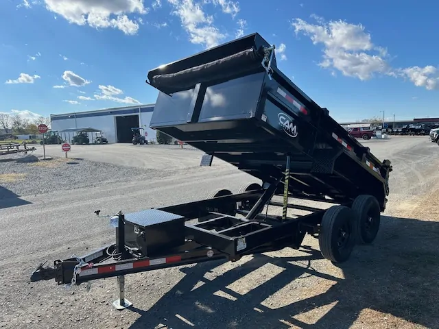 CAM Superline 6 x 12 Dump Trailer Ladder Ramps 2 CAM Superline 6 x 12 Dump Trailer Ladder Ramps - Image 2
