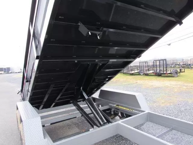 BWise 7 x 14 Gooseneck Dump Trailer – Combo Gate & Ramps 6 BWise 7 x 14 Gooseneck Dump Trailer – Combo Gate & Ramps - Image 6
