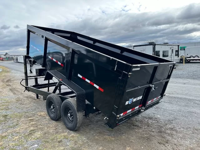 BWise 7 x 16 Gooseneck Dump Trailer – High Sides 4 BWise 7 x 16 Gooseneck Dump Trailer – High Sides - Image 4