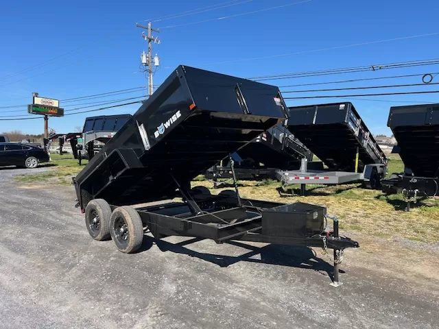 BWise 7 X 12 Dump Trailer 10K Combo Gate and Ladder Ramps 1 BWise 7 X 12 Dump Trailer 10K Combo Gate and Ladder Ramps