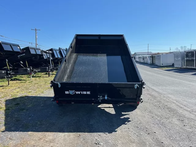 BWise 7 X 12 Dump Trailer 10K Combo Gate and Ladder Ramps 5 BWise 7 X 12 Dump Trailer 10K Combo Gate and Ladder Ramps - Image 5