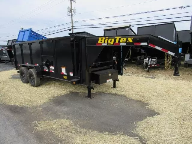 Big Tex 7 x 16 Gooseneck Dump Trailer – Solid High Sides 2 Big Tex 7 x 16 Gooseneck Dump Trailer – Solid High Sides - Image 2