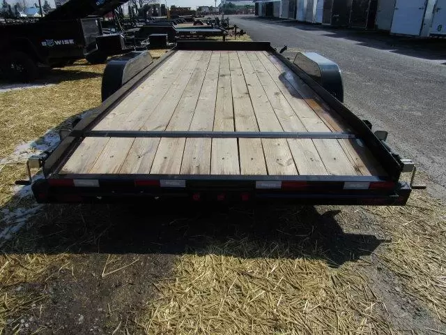 Big Tex 83″ x 20′ Wood Deck Open Car Trailer 10K GVW 2 Big Tex 83″ x 20′ Wood Deck Open Car Trailer 10K GVW - Image 2