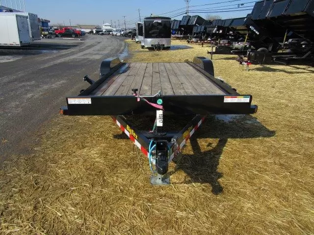 Big Tex 83″ x 20′ Wood Deck Open Car Trailer 10K GVW 4 Big Tex 83″ x 20′ Wood Deck Open Car Trailer 10K GVW - Image 4