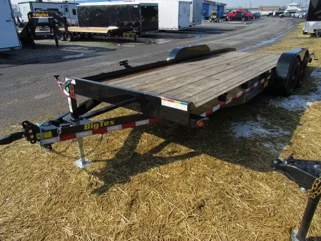 Big Tex 83″ x 20′ Wood Deck Open Car Trailer 10K GVW 5 Big Tex 83″ x 20′ Wood Deck Open Car Trailer 10K GVW - Image 5