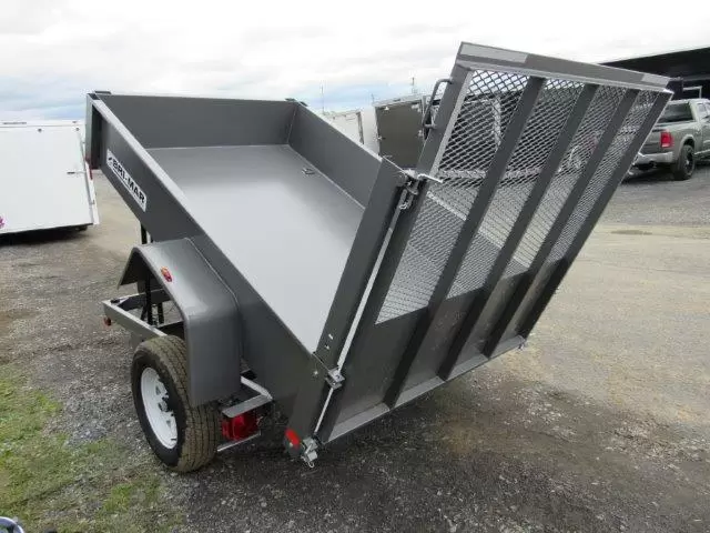 BWise 5 x 8 Single Axle Dump Trailer Landscape Gate 2 BWise 5 x 8 Single Axle Dump Trailer Landscape Gate - Image 2