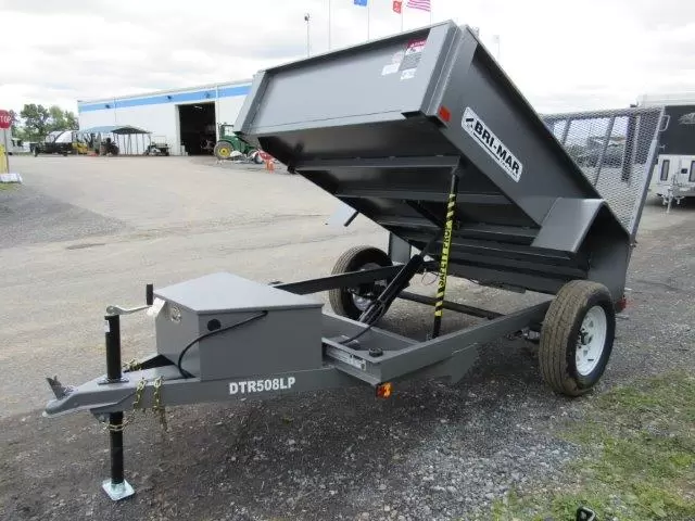 BWise 5 x 8 Single Axle Dump Trailer Landscape Gate 3 BWise 5 x 8 Single Axle Dump Trailer Landscape Gate - Image 3