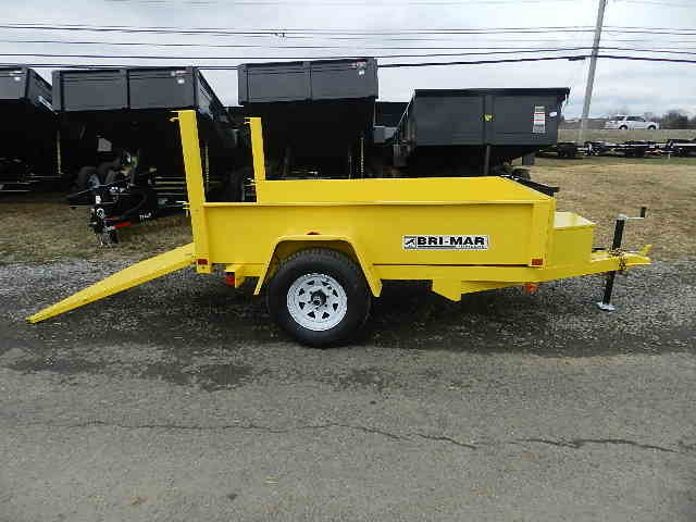 BWise 5 x 8 Low Profile Dump Trailer Landscape Gate 3 BWise 5 x 8 Low Profile Dump Trailer Landscape Gate - Image 3