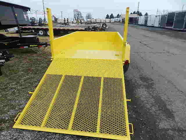 BWise 5 x 8 Low Profile Dump Trailer Landscape Gate 4 BWise 5 x 8 Low Profile Dump Trailer Landscape Gate - Image 4