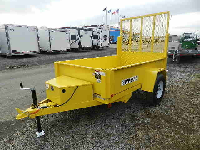 BWise 5 x 8 Low Profile Dump Trailer Landscape Gate 5 BWise 5 x 8 Low Profile Dump Trailer Landscape Gate - Image 5