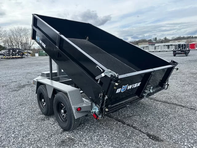 BWise 6 x 10 Low Profile Dump Trailer Hydraulic Jack 4 BWise 6 x 10 Low Profile Dump Trailer Hydraulic Jack - Image 4