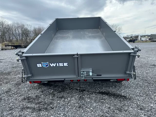 BWise 7 x 12 Low Profile Dump Trailer – Hydraulic Jack 2 BWise 7 x 12 Low Profile Dump Trailer – Hydraulic Jack - Image 2