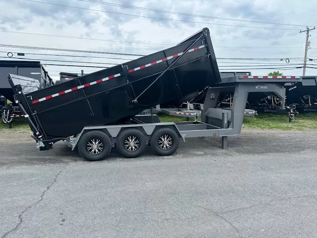 BWise 7 x 16 Gooseneck Tri-Axle Dump – Ultimate Dump Trailer 2 BWise 7 x 16 Gooseneck Tri-Axle Dump – Ultimate Dump Trailer - Image 2