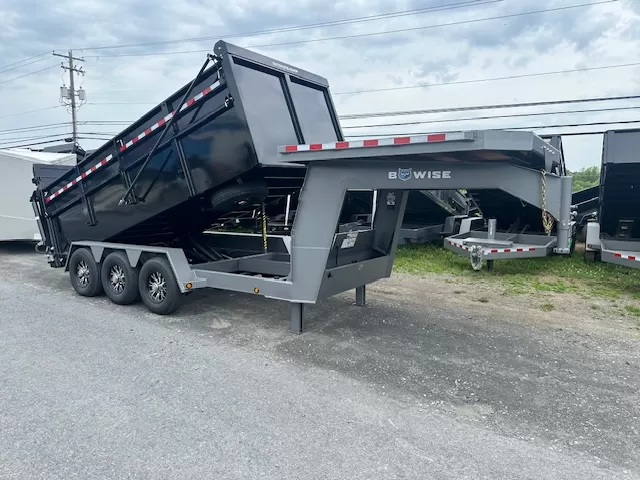 BWise 7 x 16 Gooseneck Tri-Axle Dump – Ultimate Dump Trailer 1 BWise 7 x 16 Gooseneck Tri-Axle Dump – Ultimate Dump Trailer