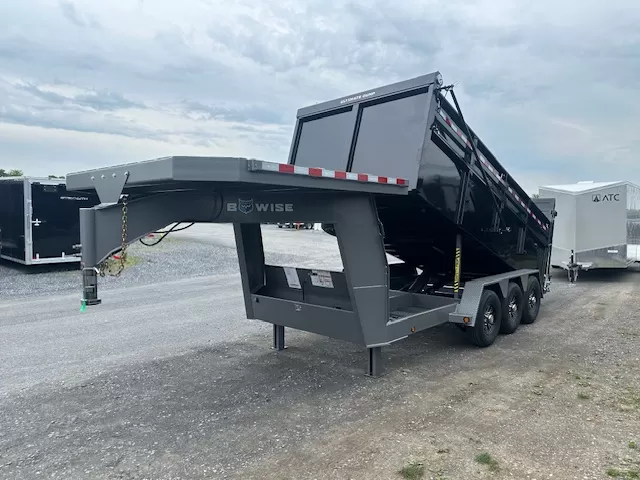 BWise 7 x 16 Gooseneck Tri-Axle Dump – Ultimate Dump Trailer 9 BWise 7 x 16 Gooseneck Tri-Axle Dump – Ultimate Dump Trailer - Image 9