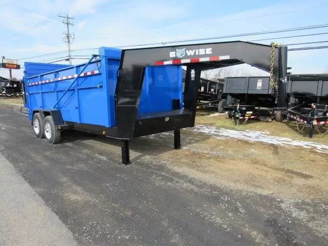 BWise 7 x 16 Heavy Duty Gooseneck Dump – Ultimate Dump Trailer 5 BWise 7 x 16 Heavy Duty Gooseneck Dump – Ultimate Dump Trailer - Image 5