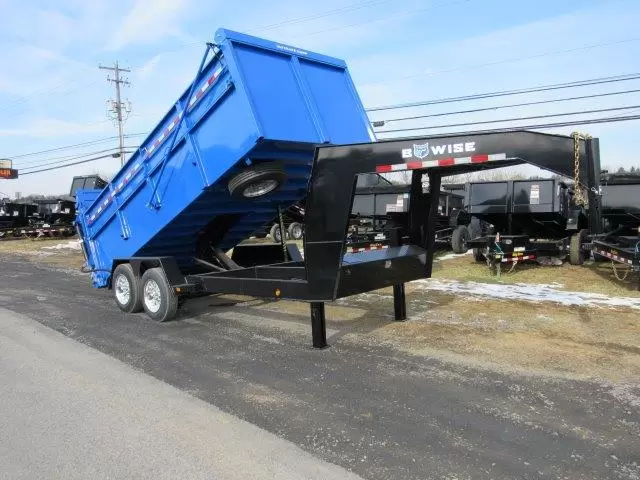 BWise 7 x 16 Heavy Duty Gooseneck Dump – Ultimate Dump Trailer 1 BWise 7 x 16 Heavy Duty Gooseneck Dump – Ultimate Dump Trailer