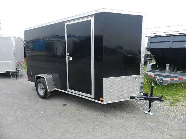 Covered Wagon 6 x 12 Enclosed Trailer – Barn Doors & 6″ Up 1 Covered Wagon 6 x 12 Enclosed Trailer – Barn Doors & 6″ Up