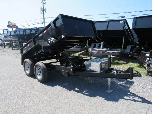 CAM Superline 5 x 10 Dump Trailer Landscape Gate 1 CAM Superline 5 x 10 Dump Trailer Landscape Gate