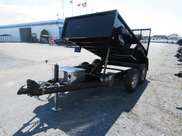 CAM Superline 5 x 10 Dump Trailer Landscape Gate 4 CAM Superline 5 x 10 Dump Trailer Landscape Gate - Image 4