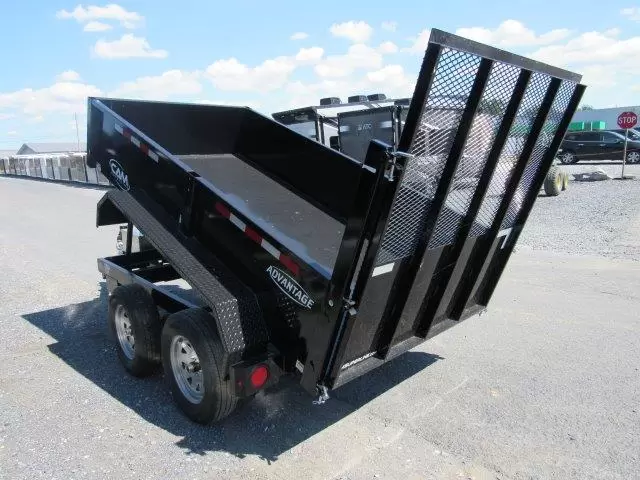 CAM Superline 5 x 10 Dump Trailer Landscape Gate 5 CAM Superline 5 x 10 Dump Trailer Landscape Gate - Image 5