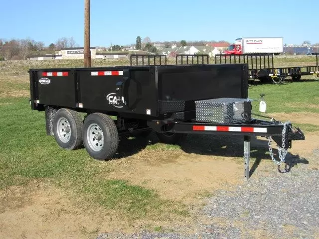 CAM Superline 6 x 10 Deckover Dump Trailer Spreader Gate 1 CAM Superline 6 x 10 Deckover Dump Trailer Spreader Gate