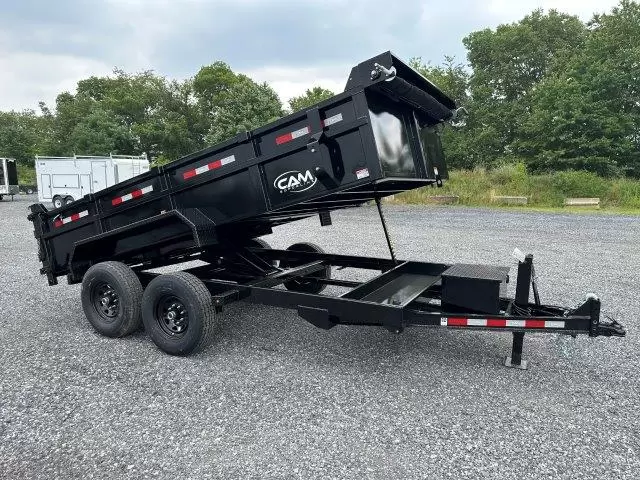 CAM Superline 7 x 14 HD Low Profile Dump Trailer Scissor Lift 1 CAM Superline 7 x 14 HD Low Profile Dump Trailer Scissor Lift