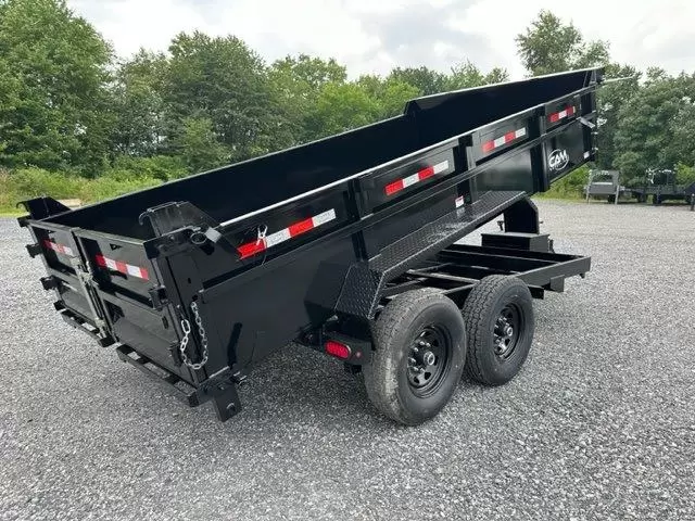 CAM Superline 7 x 14 HD Low Profile Dump Trailer Scissor Lift 3 CAM Superline 7 x 14 HD Low Profile Dump Trailer Scissor Lift - Image 3