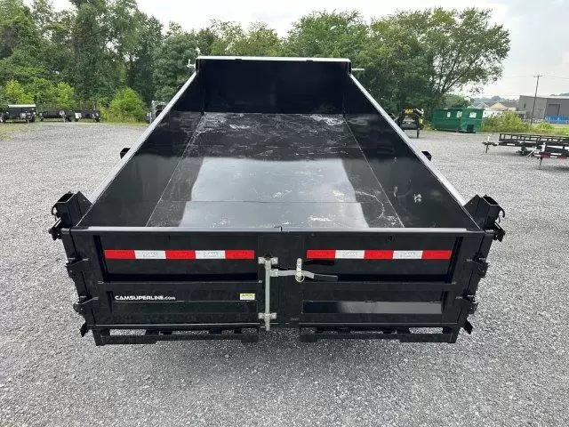 CAM Superline 7 x 14 HD Low Profile Dump Trailer Scissor Lift 4 CAM Superline 7 x 14 HD Low Profile Dump Trailer Scissor Lift - Image 4
