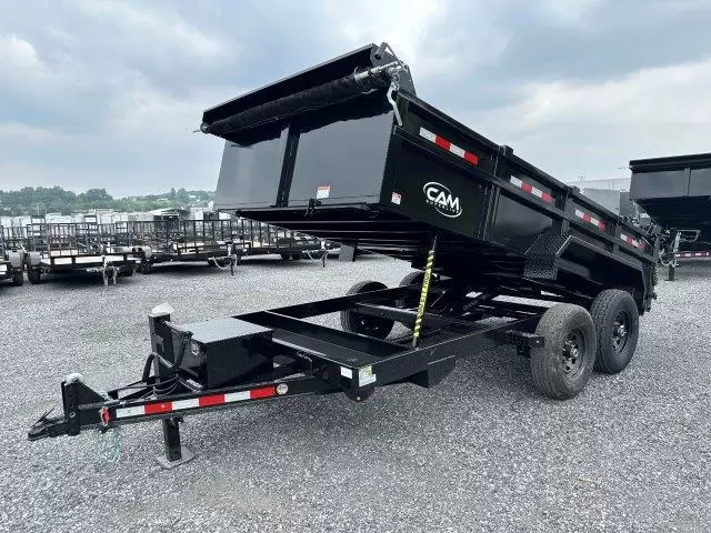 CAM Superline 7 x 14 HD Low Profile Dump Trailer Scissor Lift 6 CAM Superline 7 x 14 HD Low Profile Dump Trailer Scissor Lift - Image 6