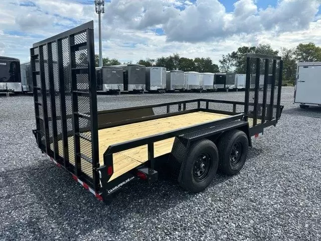 Cam Superline 7 x 14 Landscape Utility Trailer – Side Ramp Gate 3 Cam Superline 7 x 14 Landscape Utility Trailer – Side Ramp Gate - Image 3