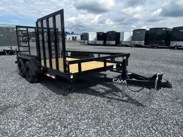 Cam Superline 7 x 14 Landscape Utility Trailer – Side Ramp Gate 1 Cam Superline 7 x 14 Landscape Utility Trailer – Side Ramp Gate