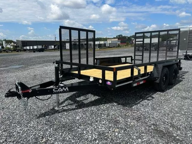 Cam Superline 7 x 14 Landscape Utility Trailer – Side Ramp Gate 5 Cam Superline 7 x 14 Landscape Utility Trailer – Side Ramp Gate - Image 5