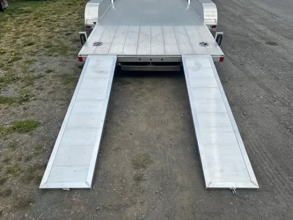 Cargo Pro 7 X 20 Aluminum Open Car Hauler Slide Out Ramps