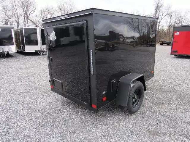 Covered Wagon 5 x 8 Enclosed Cargo Trailer – Single Rear Door 3 Covered Wagon 5 x 8 Enclosed Cargo Trailer – Single Rear Door - Image 3