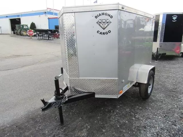 Diamond Cargo 4 x 6 Enclosed Cargo Trailer – Single Rear Door 3 Diamond Cargo 4 x 6 Enclosed Cargo Trailer – Single Rear Door - Image 3