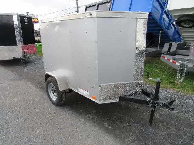 Diamond Cargo 4 x 6 Enclosed Cargo Trailer – Single Rear Door 1 Diamond Cargo 4 x 6 Enclosed Cargo Trailer – Single Rear Door