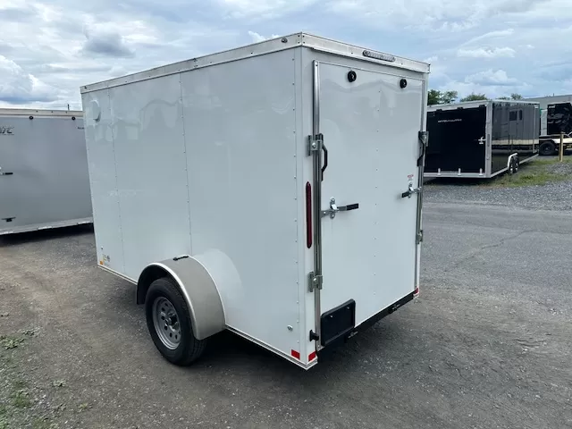 Diamond Cargo 5 x 10 Enclosed Cargo Trailer – Ramp Door 2 Diamond Cargo 5 x 10 Enclosed Cargo Trailer – Ramp Door - Image 2