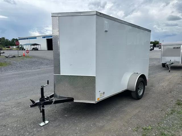 Diamond Cargo 5 x 10 Enclosed Cargo Trailer – Ramp Door 3 Diamond Cargo 5 x 10 Enclosed Cargo Trailer – Ramp Door - Image 3