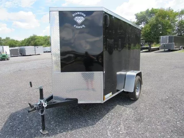 Diamond Cargo 5 x 8 Enclosed Cargo Trailer – 6″ Added Height 4 Diamond Cargo 5 x 8 Enclosed Cargo Trailer – 6″ Added Height - Image 4