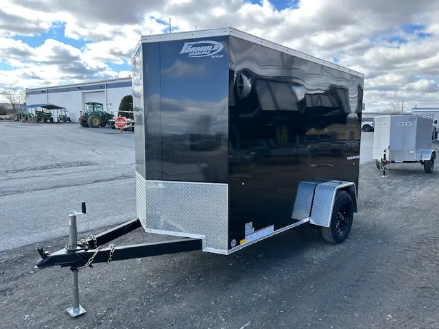 Formula 5 x 10 Enclosed Cargo Trailer Single Rear Door 1 Formula 5 x 10 Enclosed Cargo Trailer Single Rear Door