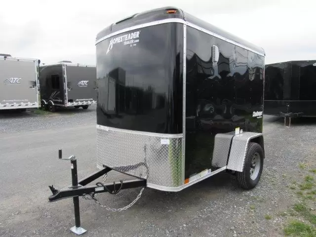 Homesteader 5 x 8 Enclosed Cargo Trailer – 6″ Added Height 1 Homesteader 5 x 8 Enclosed Cargo Trailer – 6″ Added Height