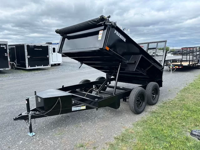 Premier 6 x 10 Low Profile Dump Trailer Landscape Ramp 4 Premier 6 x 10 Low Profile Dump Trailer Landscape Ramp - Image 4