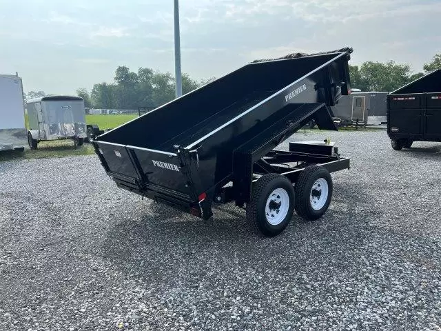 Premier 6 x 10 Low Profile Dump Trailer Ladder Ramps 6 Premier 6 x 10 Low Profile Dump Trailer Ladder Ramps - Image 6