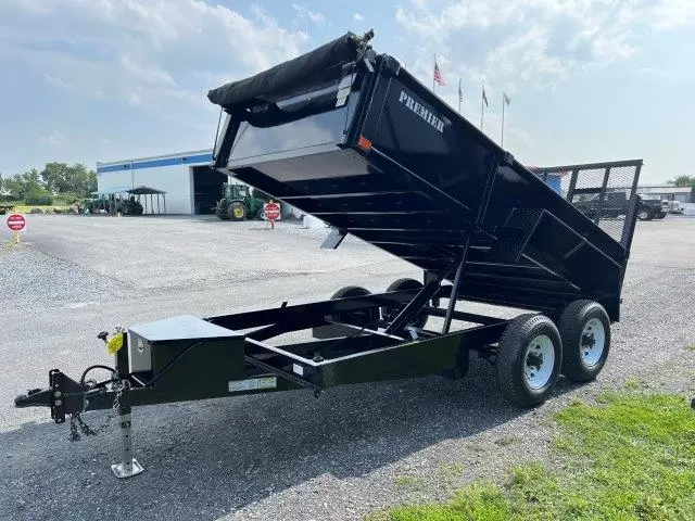 Premier 6 x 12 Low Profile Dump Trailer Landscape Ramp 3 Premier 6 x 12 Low Profile Dump Trailer Landscape Ramp - Image 3