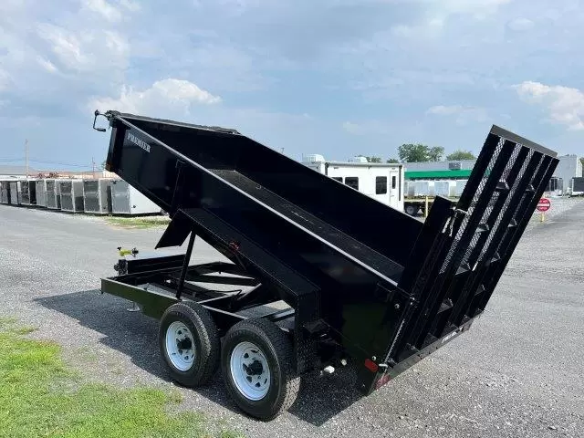 Premier 6 x 12 Low Profile Dump Trailer Landscape Ramp 4 Premier 6 x 12 Low Profile Dump Trailer Landscape Ramp - Image 4