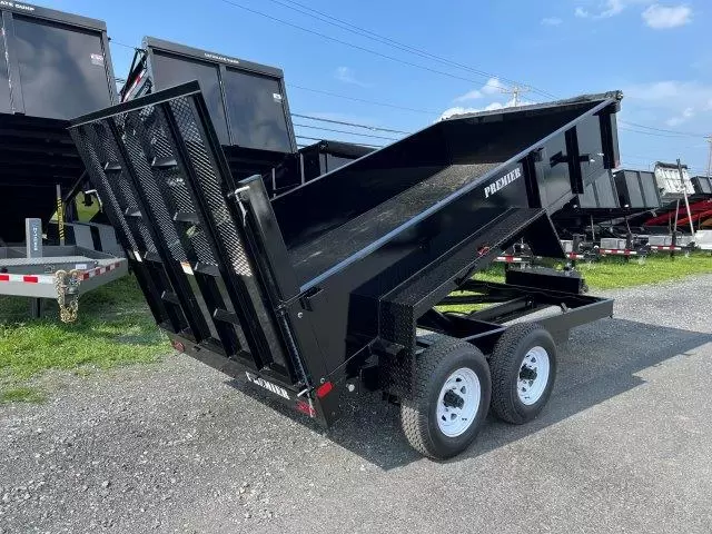 Premier 6 x 12 Low Profile Dump Trailer Landscape Ramp 6 Premier 6 x 12 Low Profile Dump Trailer Landscape Ramp - Image 6